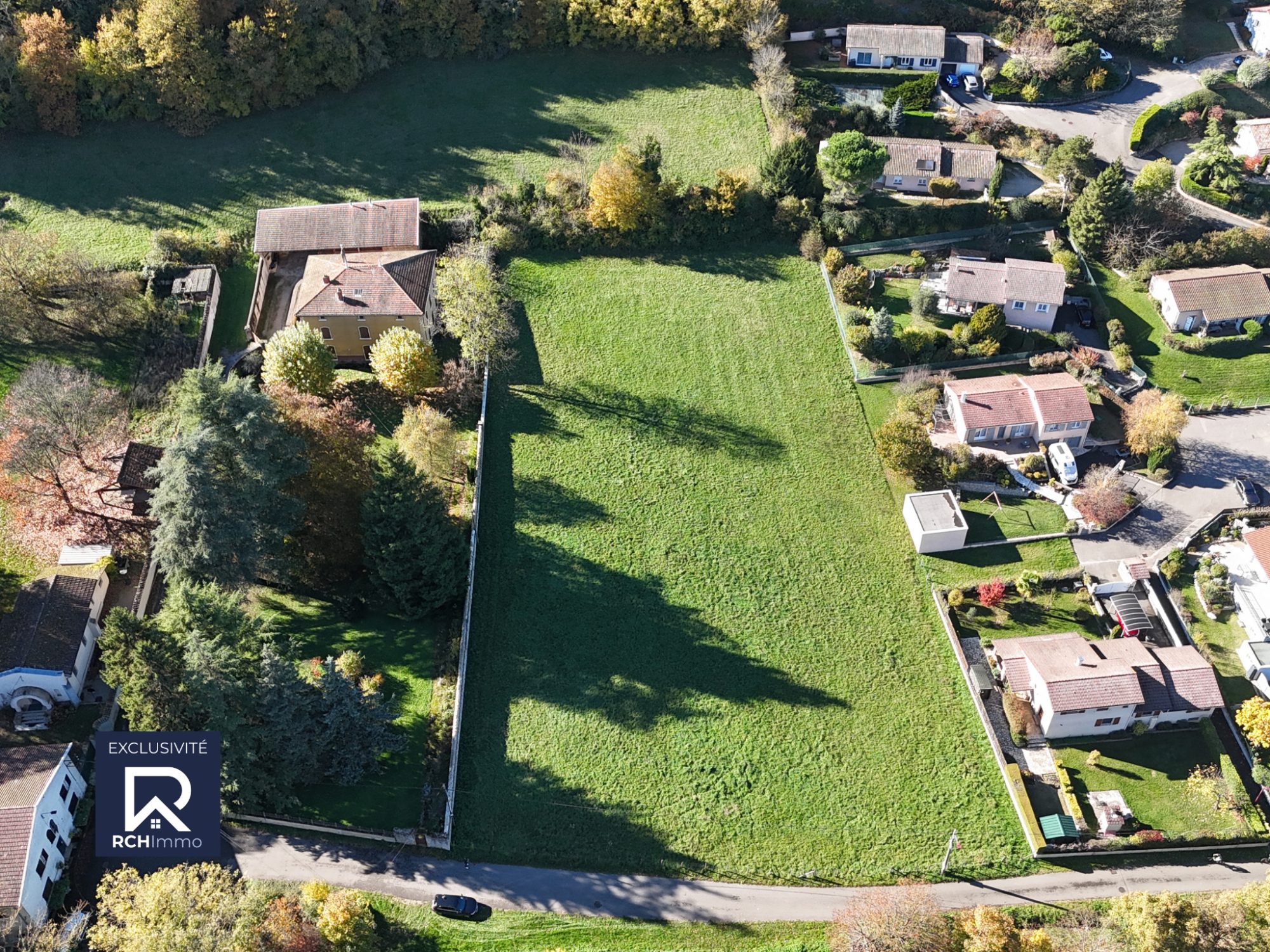 Terrain à vendre Eyzin-Pinet